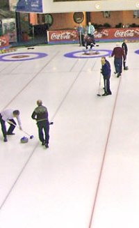 Curling at East Kilbride Ice Rink